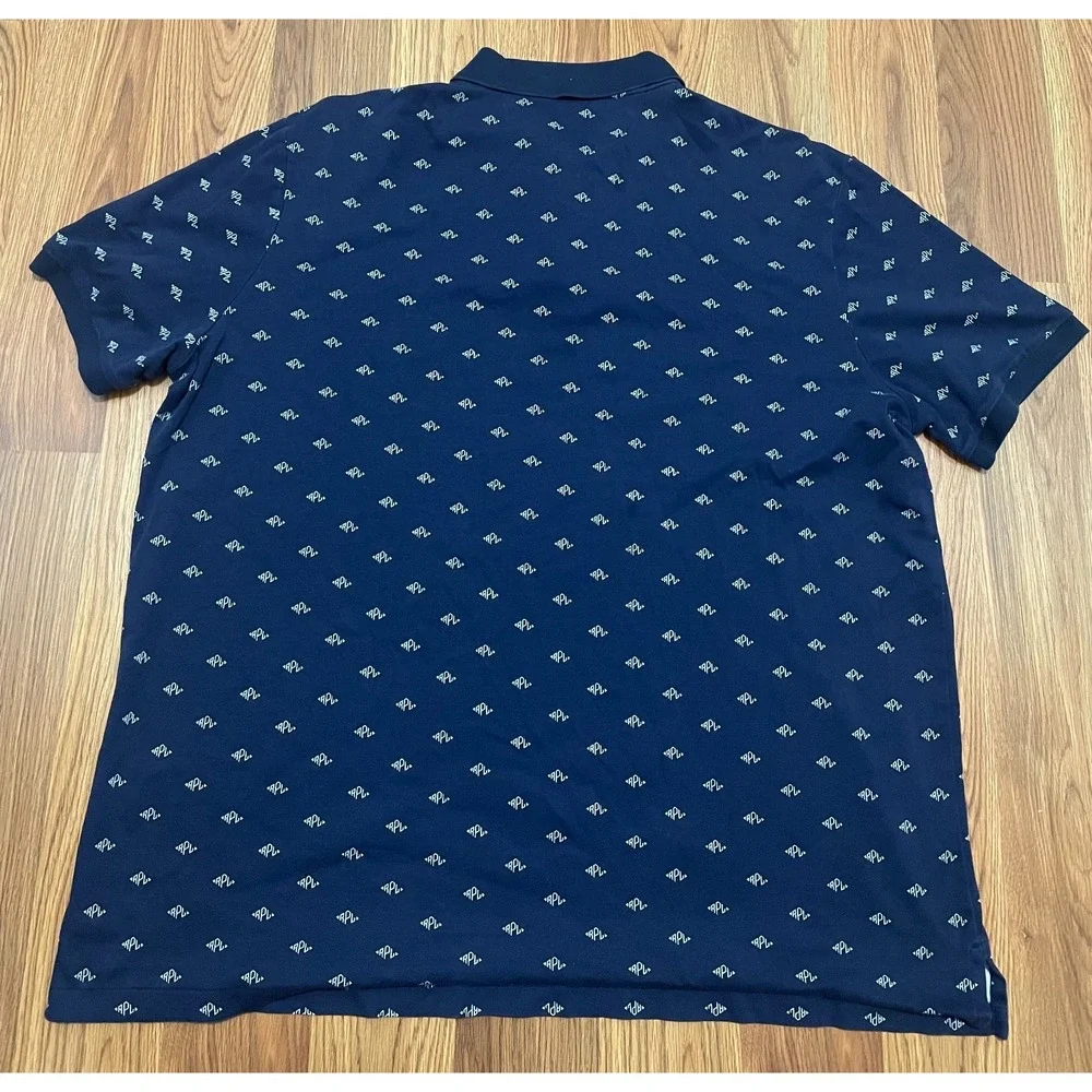 Polo Ralph Lauren Polo Shirt Mens Extra Large RPL Classic Fit Navy